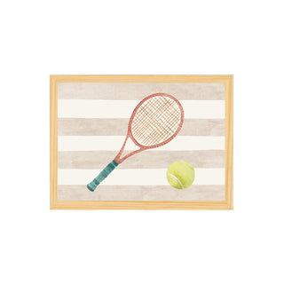 Quadro Tenis raquete e bola