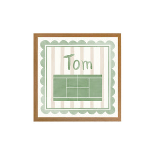 Quadro Tenis nome 2