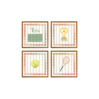 Kit quadros Tenis 4