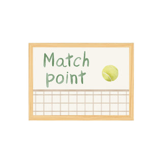 Quadro Tenis match point