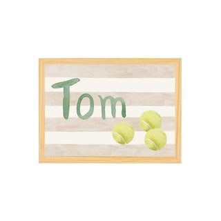 Quadro Tenis nome 3