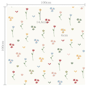 Papel de parede Collab Tom + Coisas da Lu flores